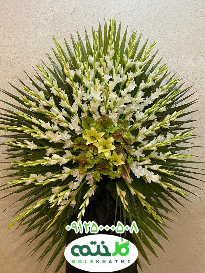 تاج گل ترحیم کد 73